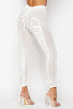 Load image into Gallery viewer, Lace Down Pants
